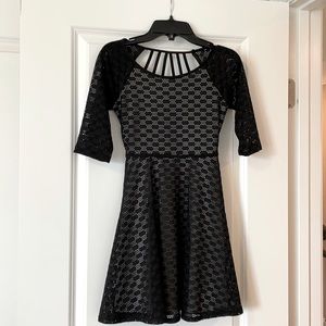 Little girls dress, all black